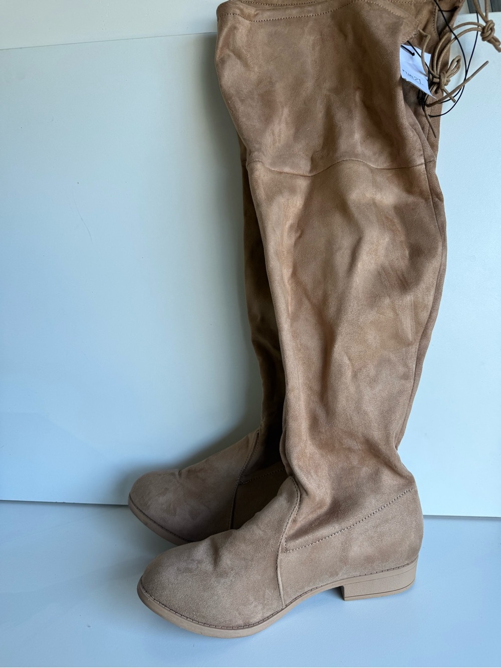 🥳 5 for $25 BUNDLE Forever 21 Tan Over-the-Knee Suede Boots